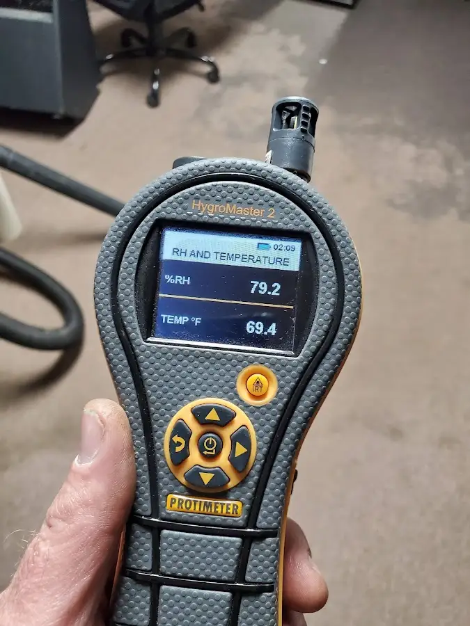 Moisture meter humidity assessment for Fire & Smoke Damage Restoration in Nixa